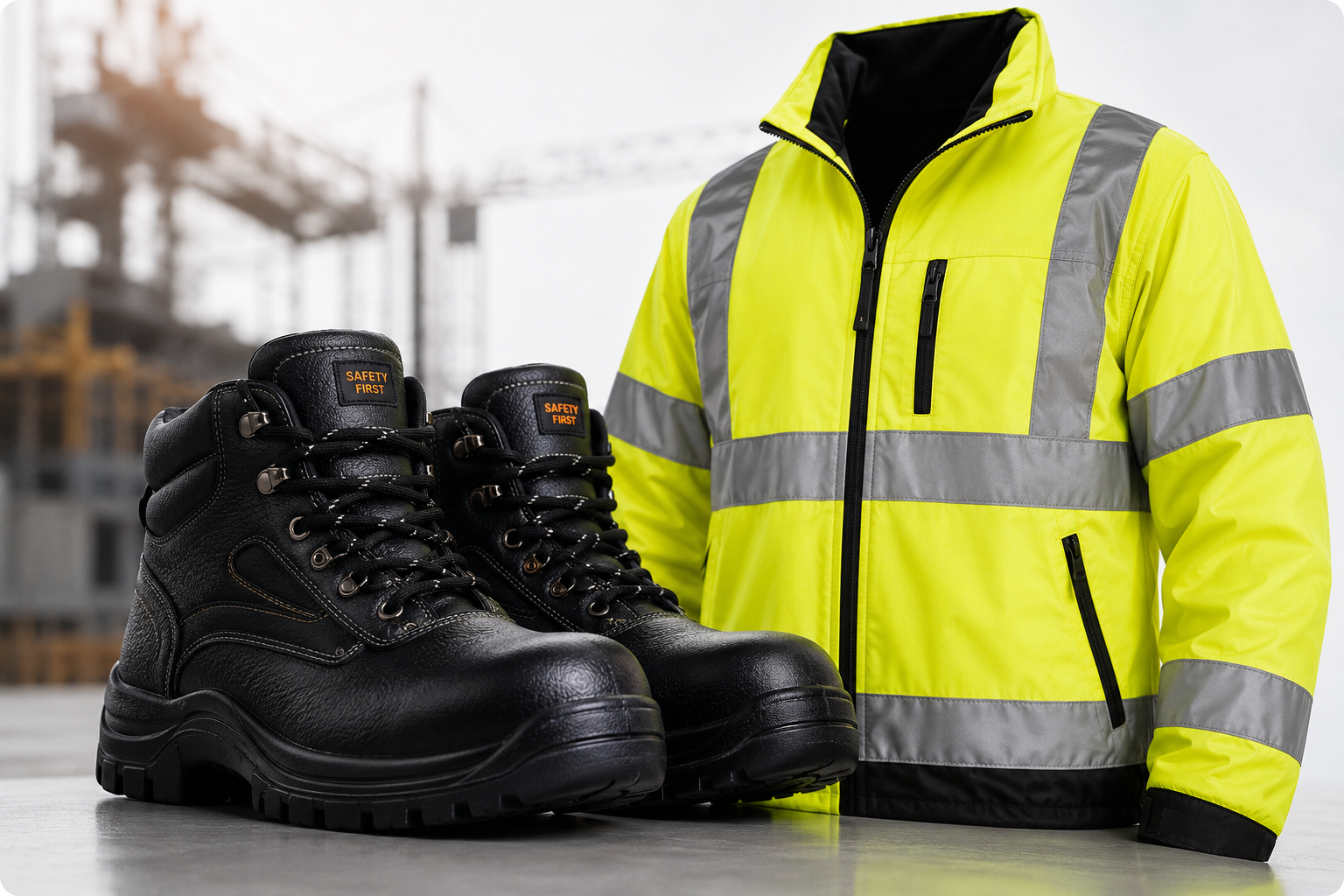 Safety Shoes & Jackets